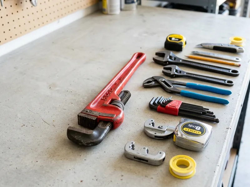 Professional plumbers in Revere, MN equipped with top-tier tools for residential and commercial plumbing services.